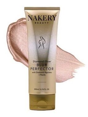 New Nakery Beauty Diamond Glow Blur Perfector Diamond Peptides + Pearls Glow